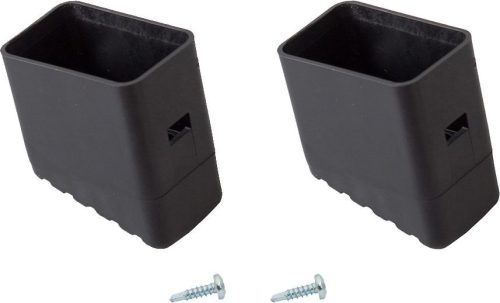 MONTO Lábdugó (párban) fekete 33x20 mm, MONTO és CORDA lépcsőfokos állólétrához