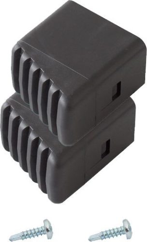 MONTO Lábdugó (párban) fekete 33x20 mm, MONTO és CORDA lépcsőfokos állólétrához