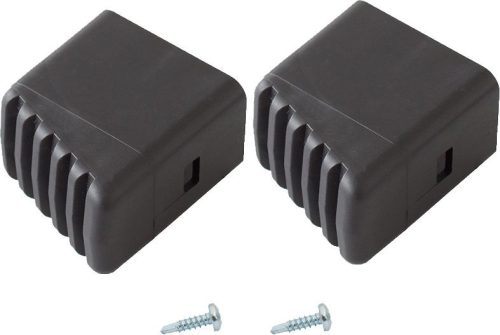 MONTO Lábdugó (párban) fekete 33x20 mm, MONTO és CORDA lépcsőfokos állólétrához