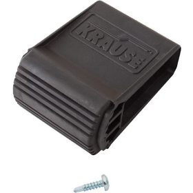 Vezetőképes kitámasztó lábdugó 64x25 mm, fekete