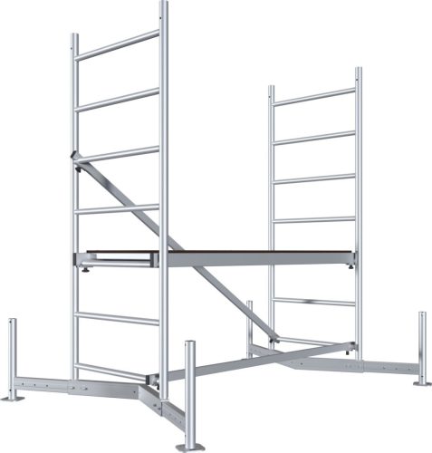 MONTO ClimTec alumínium munkaállvány, alapállvány, munkamagasság kb. 3,00 m