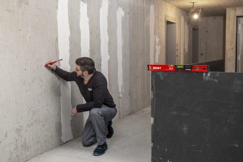 Elektronikus lézeres vízmérték RED 60 laser digital