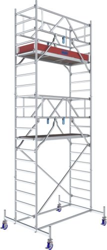 STABILO Gurulóállvány 10-es sorozat, mezőhossz 2,00 m, munkamagasság kb. 6,40 m