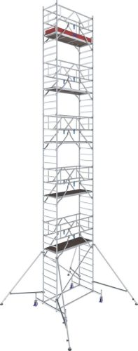 STABILO Gurulóállvány 10-es sorozat, mezőhossz 2,00 m, munkamagasság kb. 12,40 m
