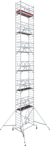 STABILO Gurulóállvány 10-es sorozat, mezőhossz 2,00 m, munkamagasság kb. 14,40 m