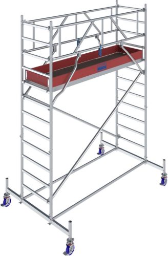 STABILO Gurulóállvány 10-es sorozat, mezőhossz 2,50 m, munkamagasság kb. 4,40 m