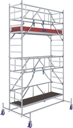 STABILO Gurulóállvány 10-es sorozat, mezőhossz 2,50 m, munkamagasság kb. 5,40 m