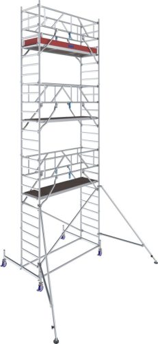 STABILO Gurulóállvány 10-es sorozat, mezőhossz 2,50 m, munkamagasság kb. 8,40 m
