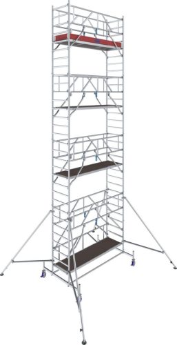 STABILO Gurulóállvány 10-es sorozat, mezőhossz 2,50 m, munkamagasság kb. 9,40 m