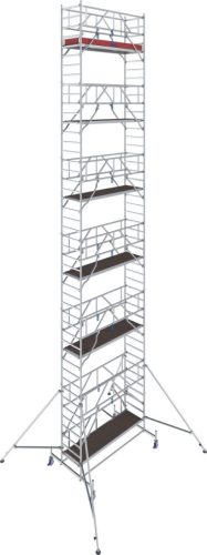 STABILO Gurulóállvány 10-es sorozat, mezőhossz 2,50 m, munkamagasság kb. 13,40 m