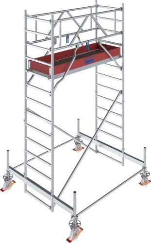 STABILO Gurulóállvány 100-as sorozat, mezőhossz 2,00 m, munkamagasság kb. 4,50 m