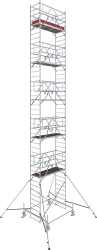 STABILO Gurulóállvány 100-as sorozat, mezőhossz 2,00 m, munkamagasság kb. 12,50 m