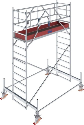 STABILO Gurulóállvány 100-as sorozat, mezőhossz 2,50 m, munkamagasság kb. 4,50 m
