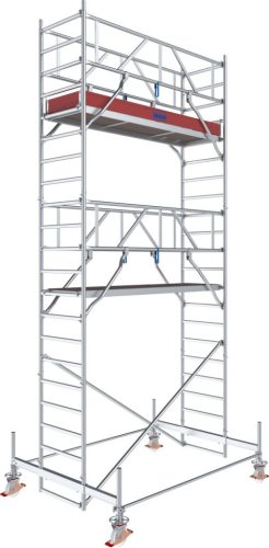 STABILO Gurulóállvány 100-as sorozat, mezőhossz 2,50 m, munkamagasság kb. 6,50 m