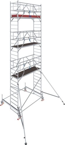 STABILO Gurulóállvány 100-as sorozat, mezőhossz 2,50 m, munkamagasság kb. 8,50 m