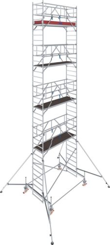 STABILO Gurulóállvány 100-as sorozat, mezőhossz 2,50 m, munkamagasság kb. 10,50 m