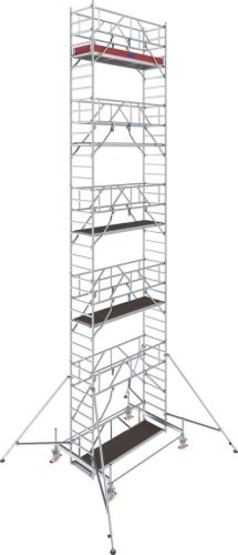 STABILO Gurulóállvány 100-as sorozat, mezőhossz 2,50 m, munkamagasság kb. 11,50 m