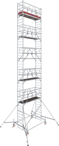 STABILO Gurulóállvány 100-as sorozat, mezőhossz 2,50 m, munkamagasság kb. 12,50 m