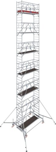 STABILO Gurulóállvány 100-as sorozat, mezőhossz 2,50 m, munkamagasság kb. 13,50 m