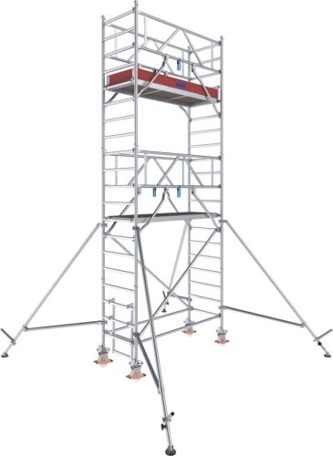 STABILO Gurulóállvány 1000-es sorozat, mezőhossz 2,00 m, munkamagasság kb. 6,30 m