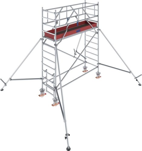 STABILO Gurulóállvány 1000-es sorozat,  mezőhossz 2,50 m, munkamagasság kb. 4,30 m