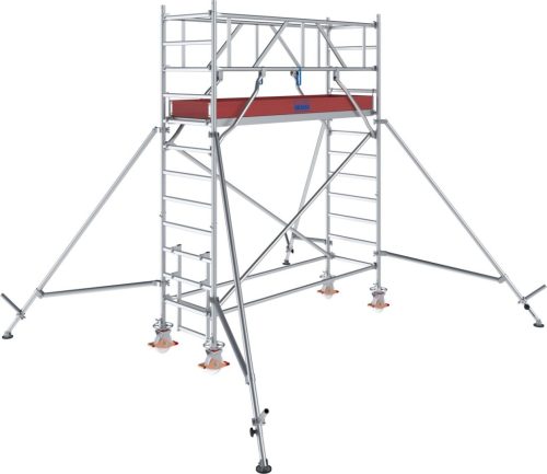 STABILO Gurulóállvány 1000-es sorozat,  mezőhossz 2,50 m, munkamagasság kb. 4,30 m