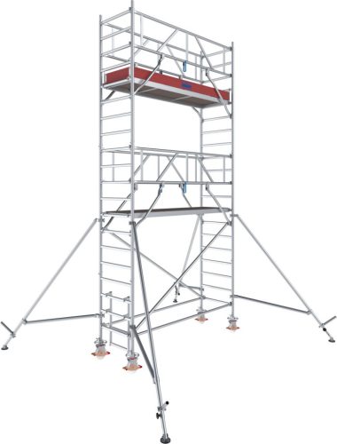 STABILO Gurulóállvány 1000-es sorozat,  mezőhossz 2,50 m, munkamagasság kb. 6,30 m