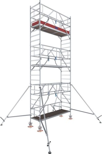 STABILO Gurulóállvány 1000-es sorozat,  mezőhossz 2,50 m, munkamagasság kb. 7,30 m