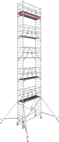 STABILO Gurulóállvány 1000-es sorozat,  mezőhossz 2,50 m, munkamagasság kb. 12,30 m