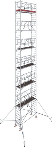 STABILO Gurulóállvány 1000-es sorozat,  mezőhossz 2,50 m, munkamagasság kb. 14,30 m