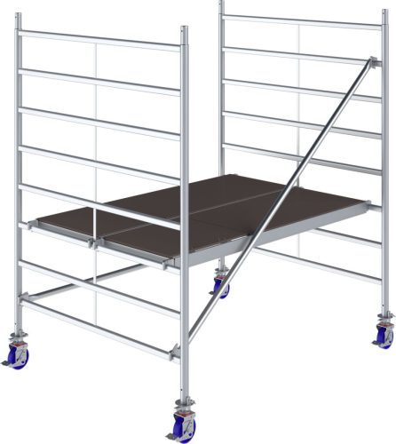 STABILO Gurulóállvány 50-es sorozat, mezőhossz 2,00 m, munkamagasság kb. 3,00 m