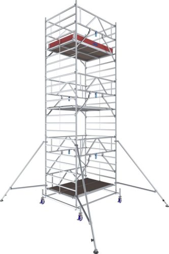 STABILO Gurulóállvány 50-es sorozat, mezőhossz 2,00 m, munkamagasság kb. 7,40 m