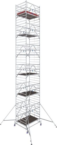 STABILO Gurulóállvány 50-es sorozat, mezőhossz 2,00 m, munkamagasság kb. 13,40 m