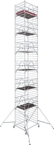 STABILO Gurulóállvány 50-es sorozat, mezőhossz 2,00 m, munkamagasság kb. 14,40 m