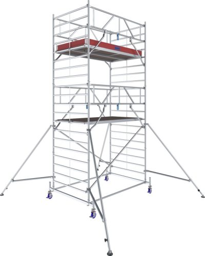 STABILO Gurulóállvány 50-es sorozat, mezőhossz 2,50 m, munkamagasság kb. 6,40 m