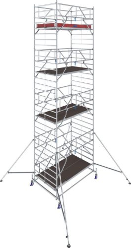 STABILO Gurulóállvány 50-es sorozat, mezőhossz 2,50 m, munkamagasság kb. 9,40 m