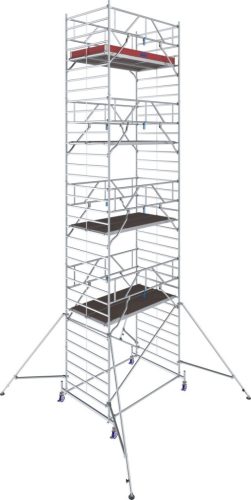 STABILO Gurulóállvány 50-es sorozat, mezőhossz 2,50 m, munkamagasság kb. 10,40 m