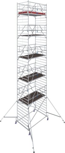 STABILO Gurulóállvány 50-es sorozat, mezőhossz 2,50 m, munkamagasság kb. 12,40 m