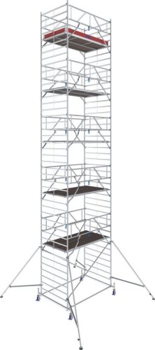 STABILO Gurulóállvány 50-es sorozat, mezőhossz 2,50 m, munkamagasság kb. 12,40 m
