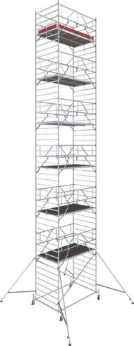STABILO Gurulóállvány 50-es sorozat, mezőhossz 2,50 m, munkamagasság kb. 14,40 m