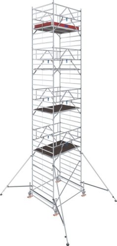 STABILO Gurulóállvány 500-as sorozat, mezőhossz 2,00 m, munkamagasság kb. 10,50 m