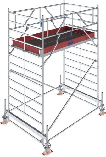 STABILO Gurulóállvány 500-as sorozat, mezőhissz 2,50 m, munkamagasság kb. 4,50 m