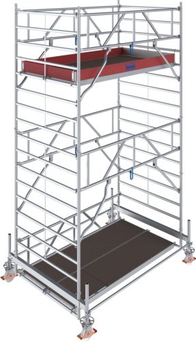 STABILO Gurulóállvány 500-as sorozat, mezőhissz 2,50 m, munkamagasság kb. 5,50 m