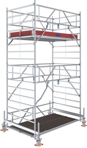 STABILO Gurulóállvány 500-as sorozat, mezőhissz 2,50 m, munkamagasság kb. 5,50 m