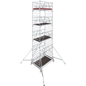   STABILO Gurulóállvány 500-as sorozat, mezőhissz 2,50 m, munkamagasság kb. 9,50 m