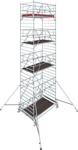 STABILO Gurulóállvány 500-as sorozat, mezőhissz 2,50 m, munkamagasság kb. 9,50 m