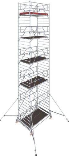 STABILO Gurulóállvány 500-as sorozat, mezőhissz 2,50 m, munkamagasság kb. 11,50 m