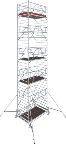 STABILO Gurulóállvány 500-as sorozat, mezőhissz 2,50 m, munkamagasság kb. 11,50 m