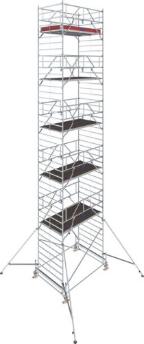 STABILO Gurulóállvány 500-as sorozat, mezőhissz 2,50 m, munkamagasság kb. 12,50 m