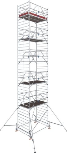STABILO Gurulóállvány 500-as sorozat, mezőhissz 2,50 m, munkamagasság kb. 12,50 m